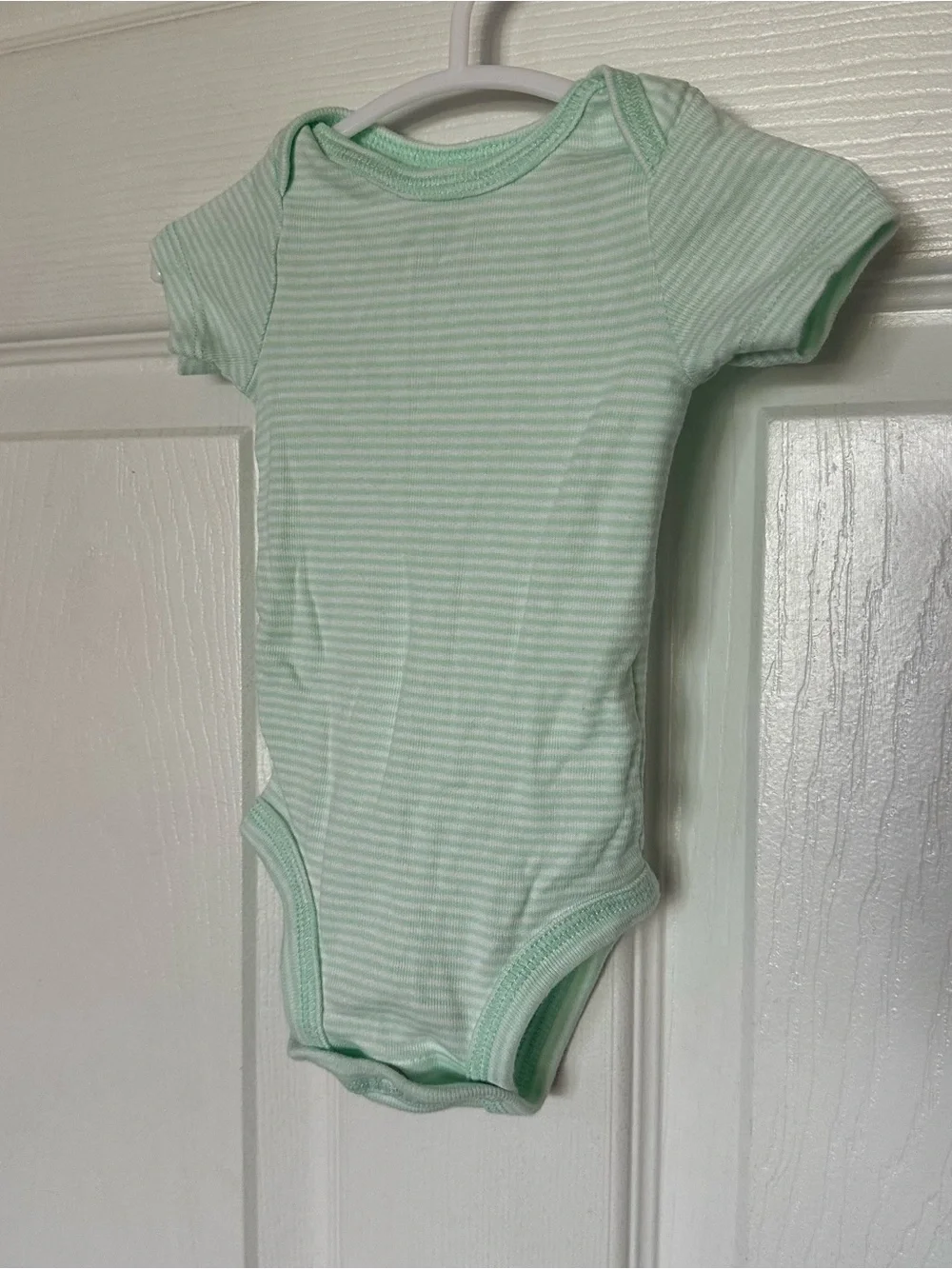 Carter’s Classic Mint Stripe Baby One-Piece Bodysuit